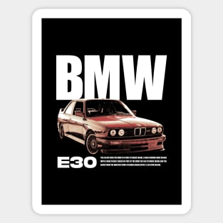 bmw e30 m3 Sticker